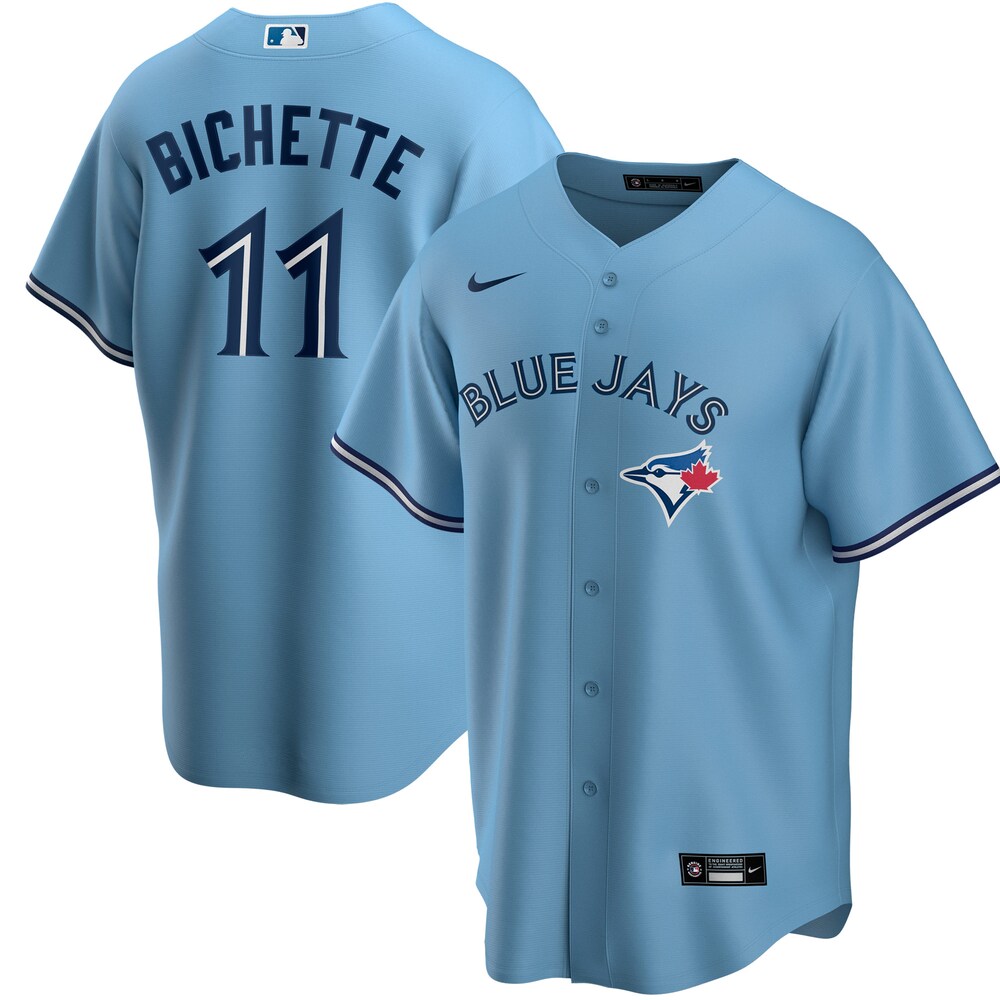 Bo Bichette Toronto Blue Jays Alternate 2020 Player Jersey - Powder Blue