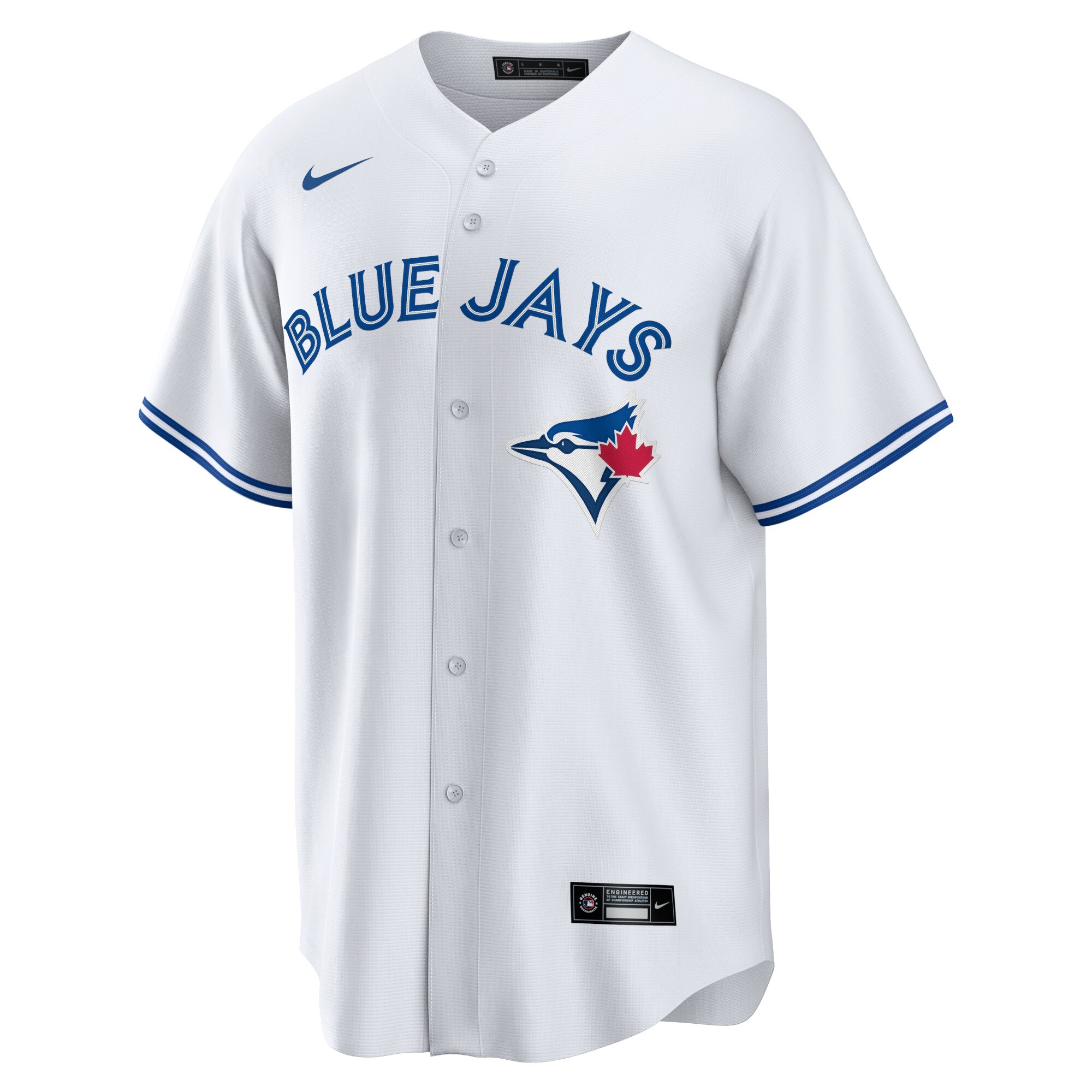 Alternative view of Bo Bichette Toronto Blue Jays Replica Player Jersey - White