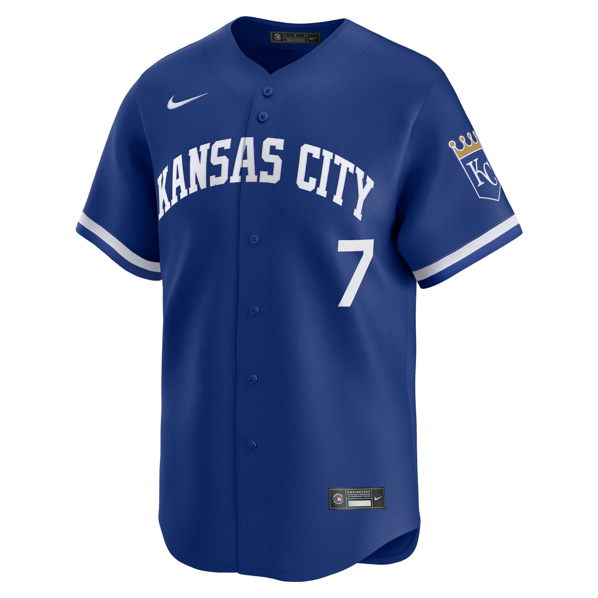 Alternative view of Bobby Witt Jr. Kansas City Royals Alternate Limited Player JerseyÃƒâ€šÃ‚Â ÃƒÂ¢Ã¢â€šÂ¬Ã¢â‚¬Å“ Royal