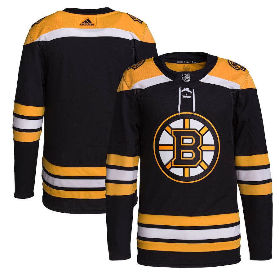 Boston Bruins Home Primegreen Jersey - Men, Black - JS430 