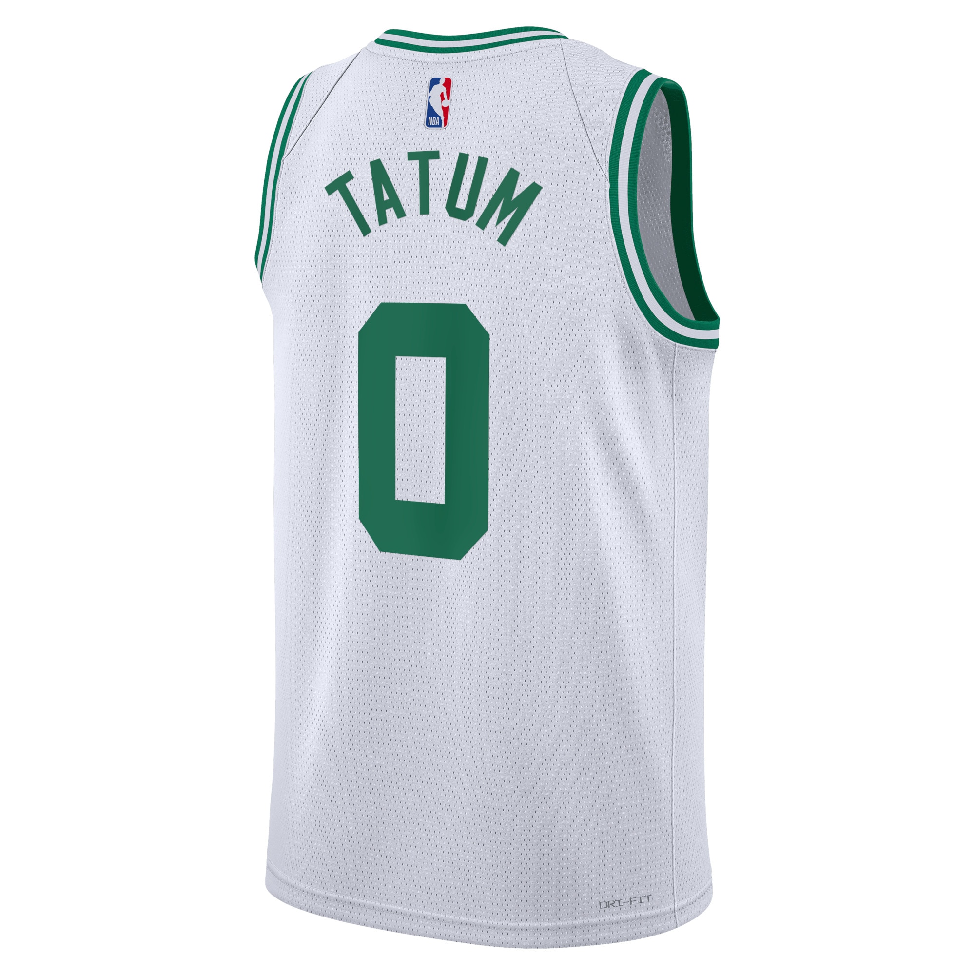 Alternative view of Boston Celtics Association Edition Swingman Jersey - White - Jayson Tatum - Unisex - JS734