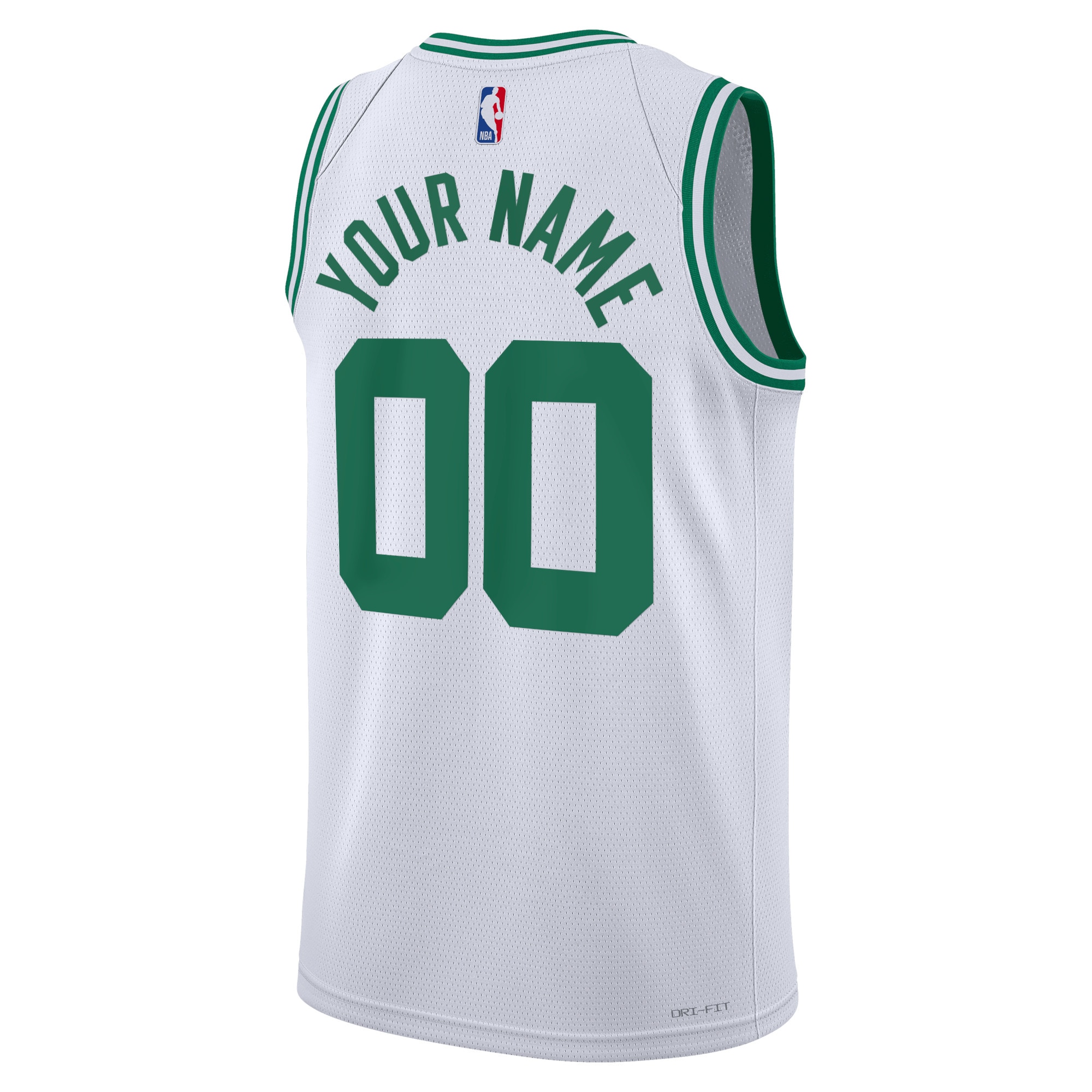 Alternative view of Boston Celtics Association Swingman Jersey - Custom - Unisex - JS763