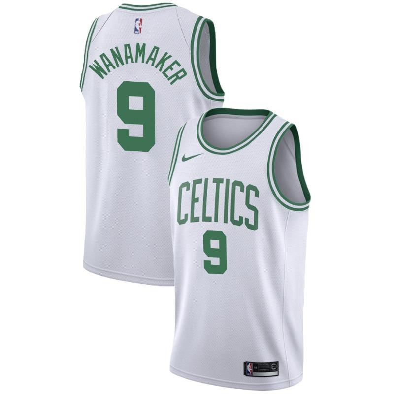 Boston Celtics Brad Wanamaker 9 Association White Jersey - Men Jersey - JS141