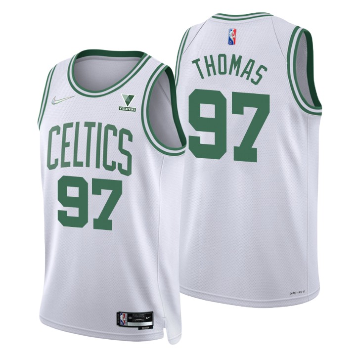 Boston Celtics Brodric Thomas 75th Anniversary Diamond Jersey Association