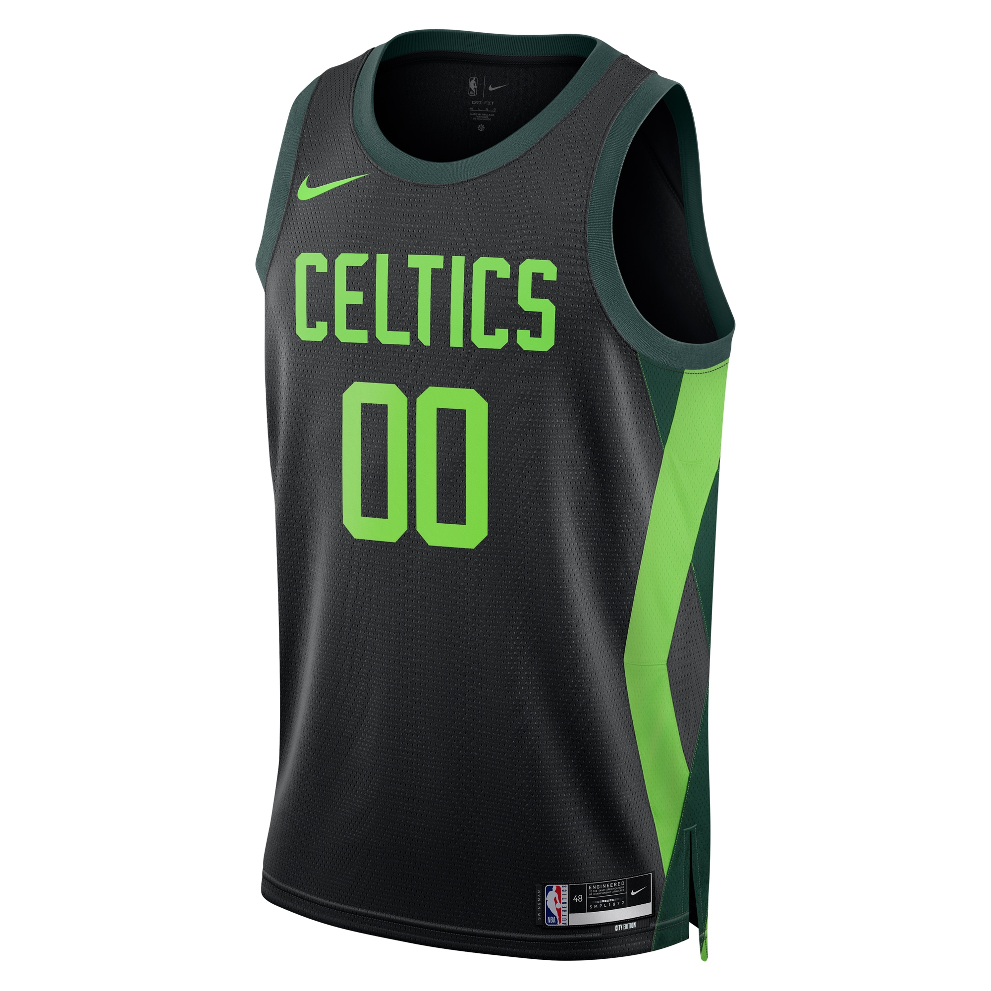 Alternative view of Boston Celtics City Edition Swingman Jersey 2024 - Custom - Unisex - JS631