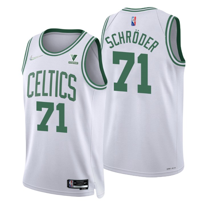 Boston Celtics Dennis Schroder 75th Anniversary Diamond Jersey Association