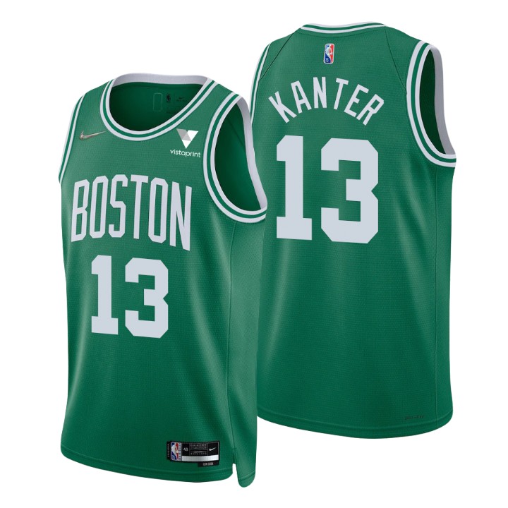 Boston Celtics Enes Kanter 75th Anniversary Diamond Jersey Icon