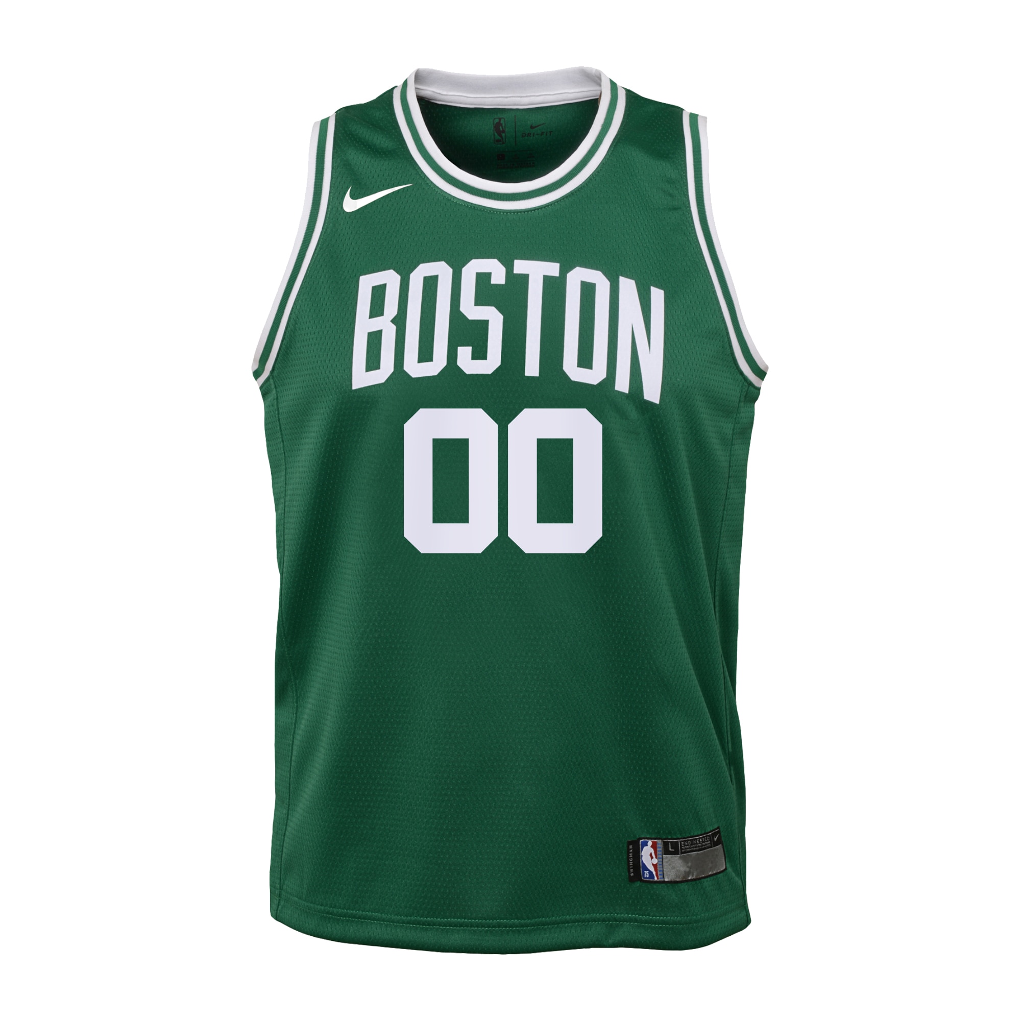 Alternative view of Boston Celtics Icon Swingman Jersey - Custom - Youth - JS311