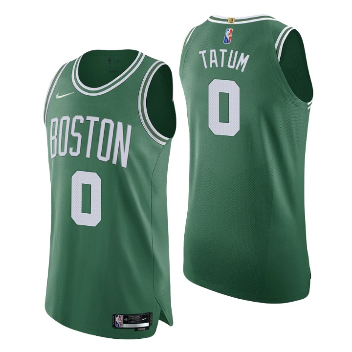 Boston Celtics Jayson Tatum 2021-22 75th Anniversary Authentic Jersey Icon