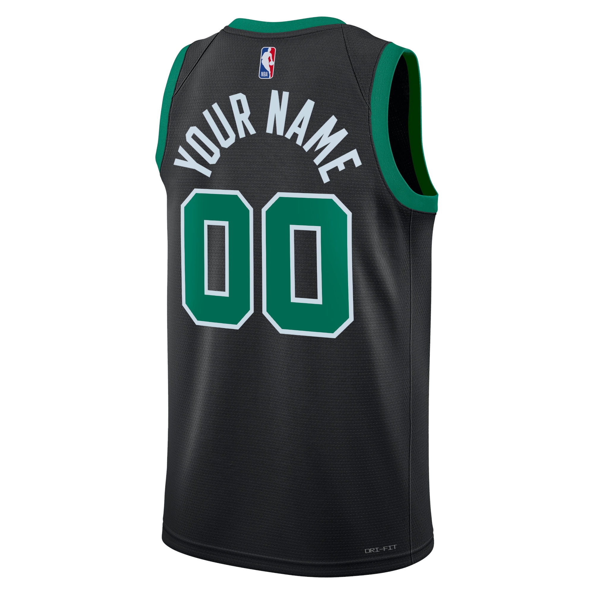 Alternative view of Boston Celtics Jordan Statement Swingman Jersey - Custom - Unisex - JS946
