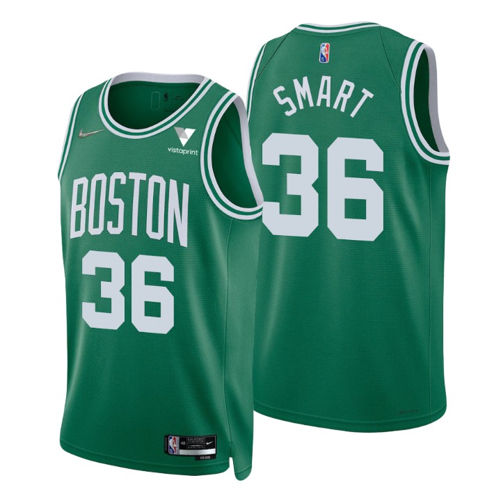 Boston Celtics Marcus Smart 75th Anniversary Diamond Jersey Icon