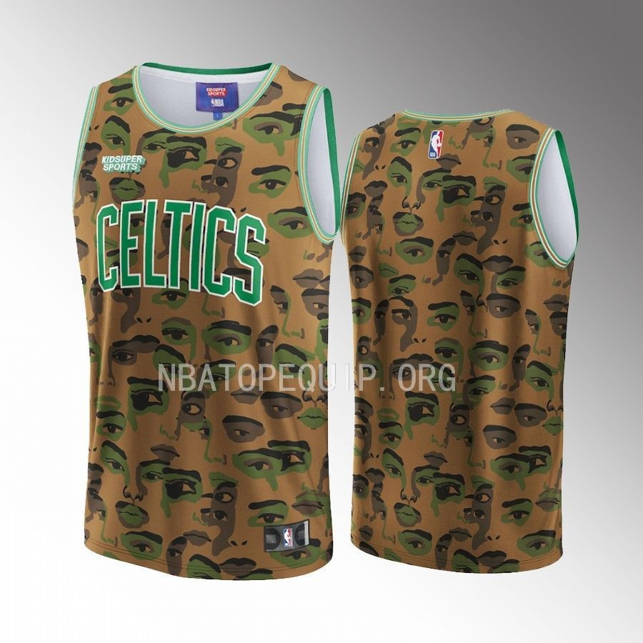 Boston Celtics NBA & KidSuper Studios Unisex Hometown Jersey - JS216