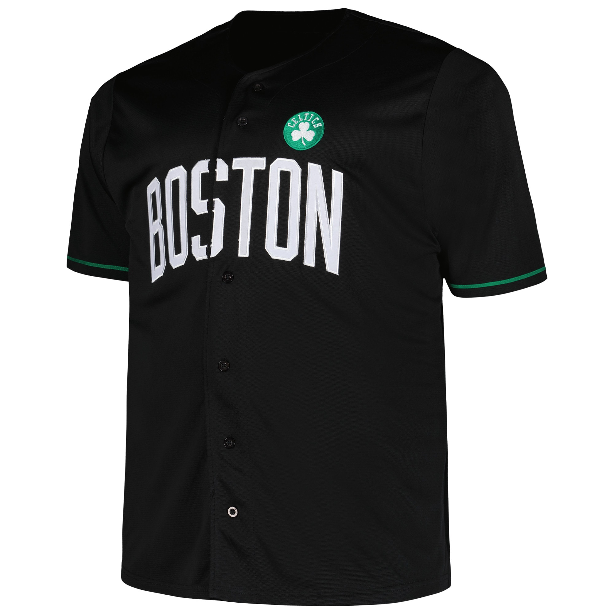 Alternative view of Boston Celtics Profile Big & Tall Pop Jersey - Black