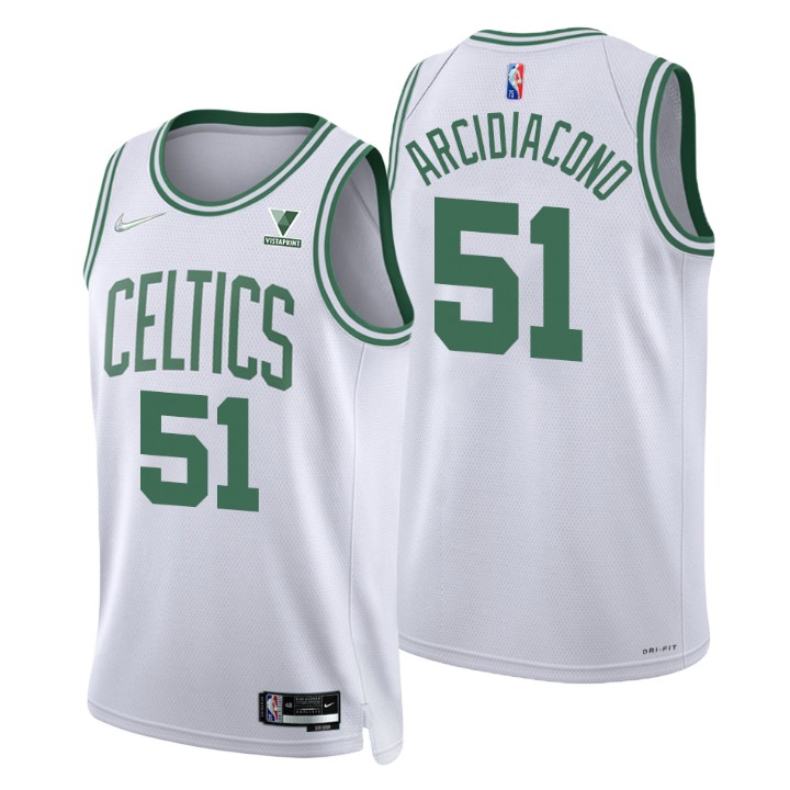 Boston Celtics Ryan Arcidiacono 75th Anniversary Diamond Jersey Association