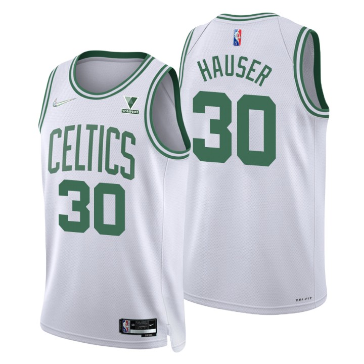 Boston Celtics Sam Hauser 75th Anniversary Diamond Jersey Association