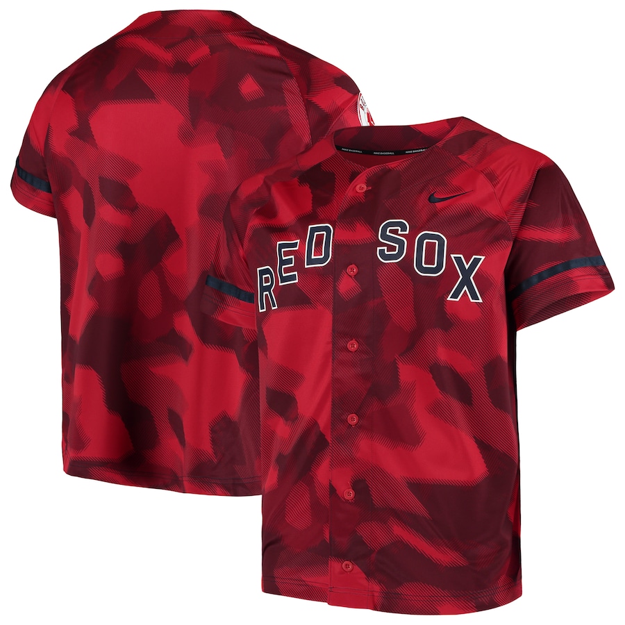 Boston Red Sox Camo Jersey – Red