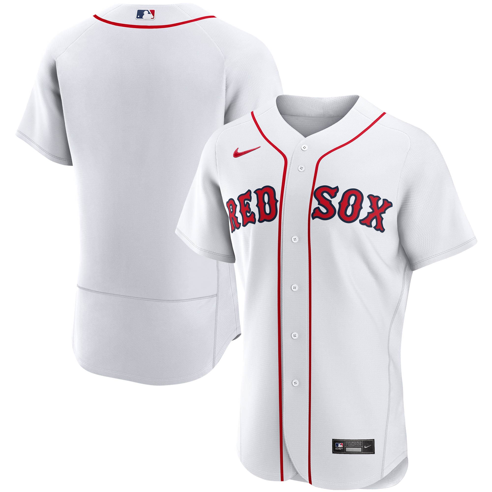Boston Red Sox Home Authentic Team Jersey – White