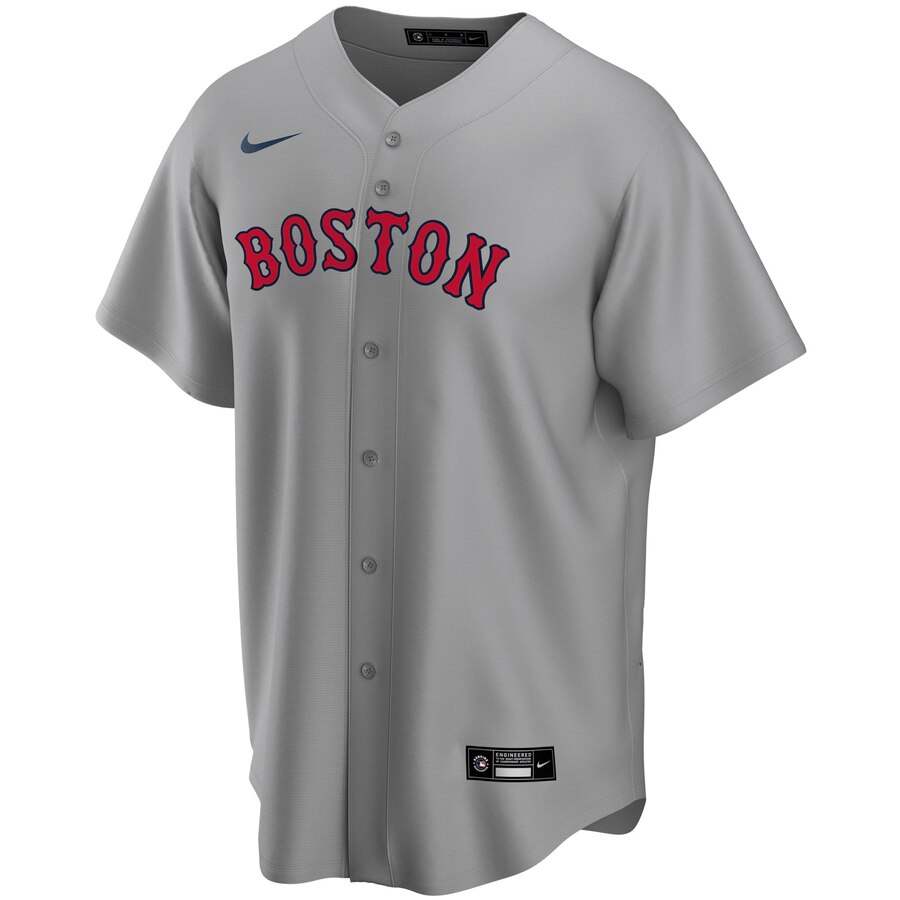 Alternative view of Boston Red Sox Road 2020 Replica Jersey ÃƒÂ¢Ã¢â€šÂ¬Ã¢â‚¬Å“ Gray