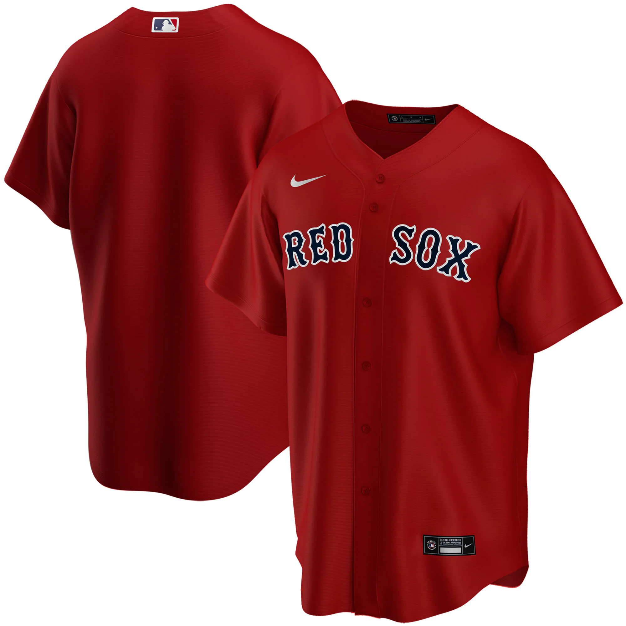 Boston Red Sox Youth Alternate Replica Team Jersey - Red