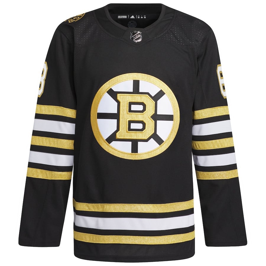 Alternative view of Brad Marchand 63 Boston Bruins Primegreen Men Jersey - Black - JS152 