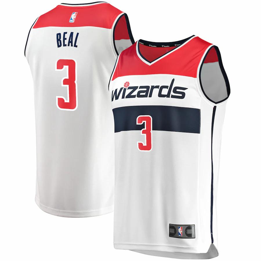 Bradley Beal Washington Wizards Fanatics Branded Fast Break Player Jersey - Association Edition - White