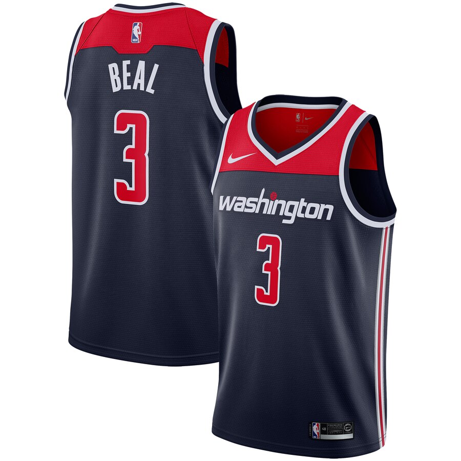 Bradley Beal Washington Wizards Replica Swingman Jersey - Statement Edition - Navy