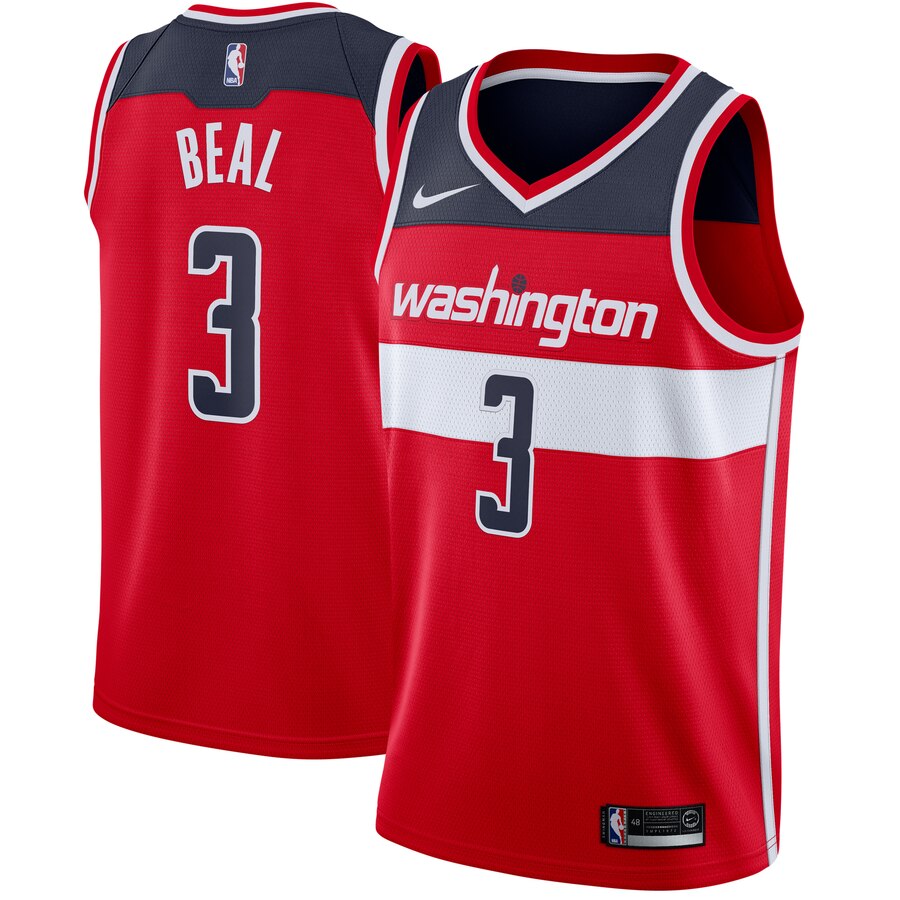 Bradley Beal Washington Wizards Swingman Jersey Red - Icon Edition