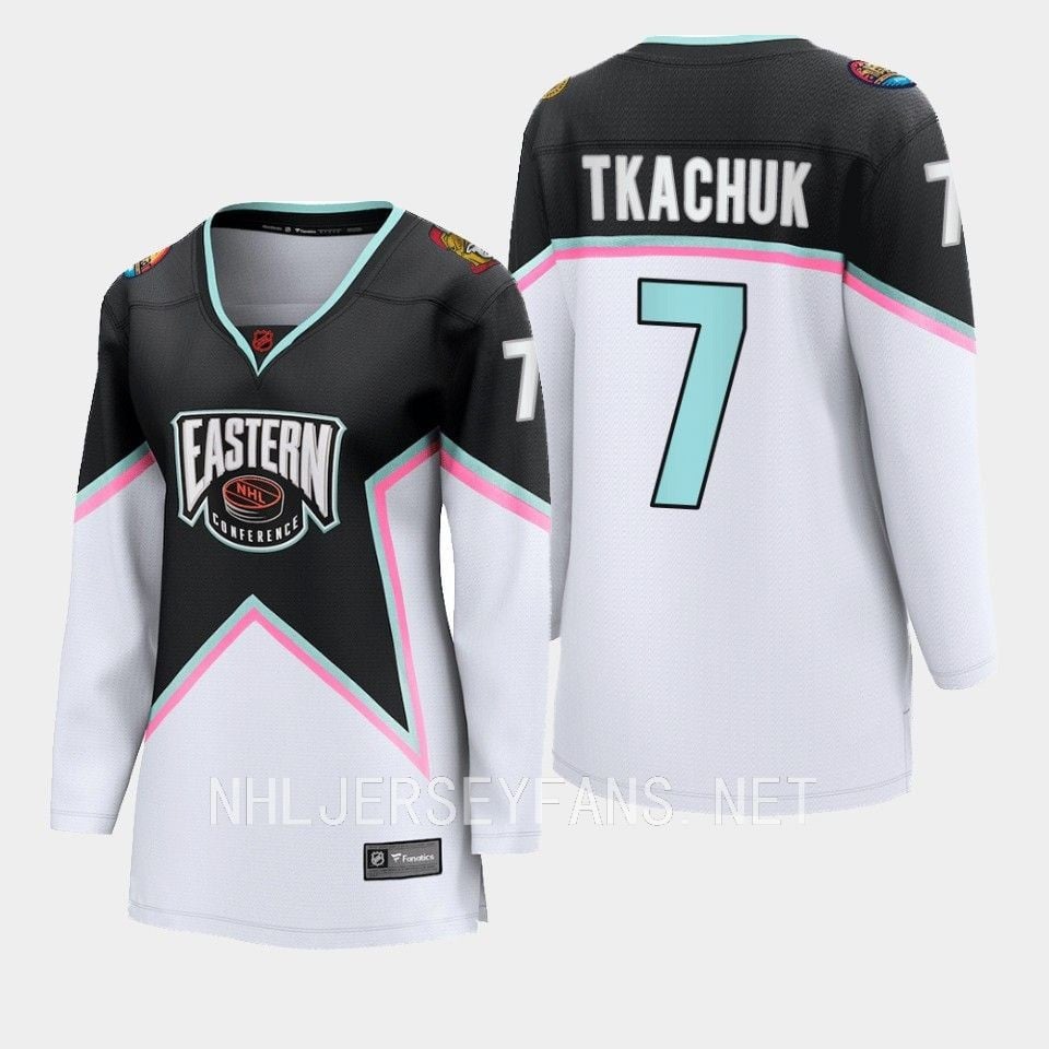 Brady Tkachuk 7 Ottawa Senators Black 2023 All-Star Eastern Conference Jersey Women - JS927 