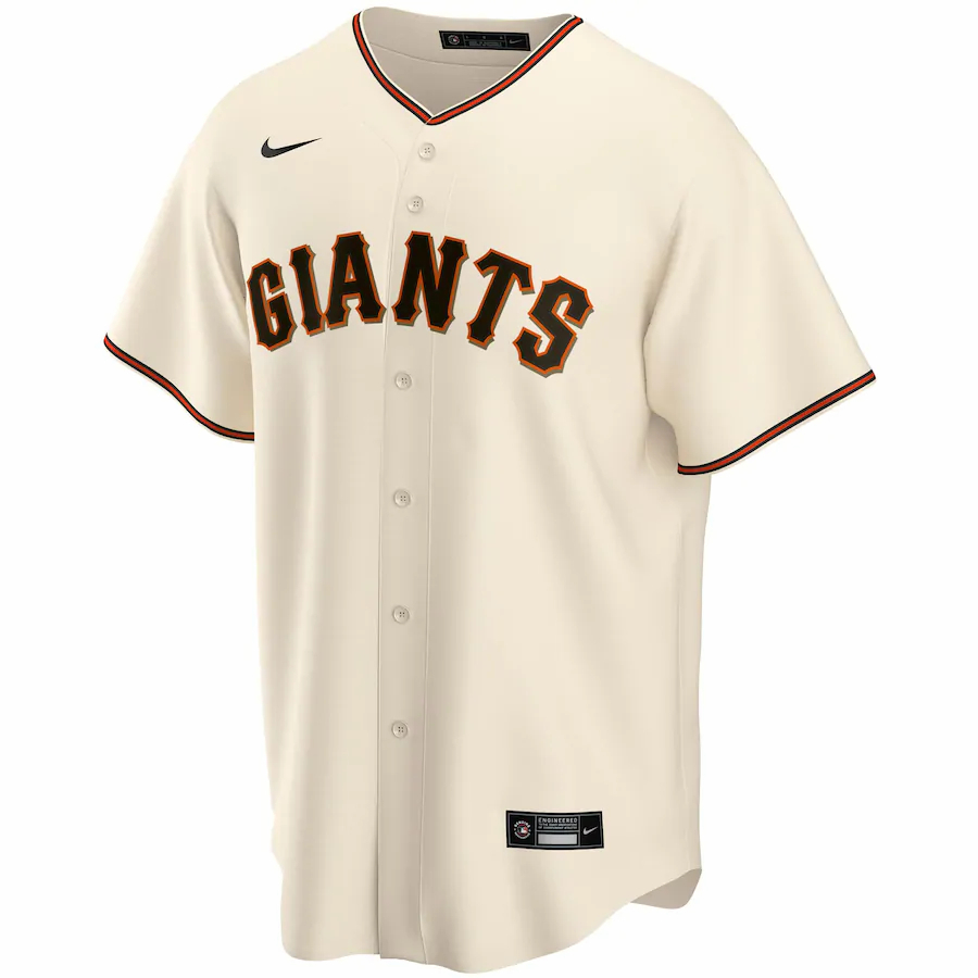Alternative view of Brandon Crawford San Francisco Giants Home 2020 Replica Player Jersey ÃƒÂ¢Ã¢â€šÂ¬Ã¢â‚¬Å“ Cream