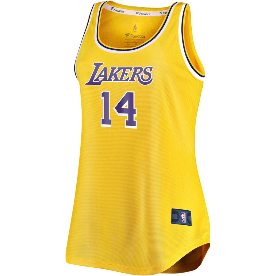 Brandon Ingram Los Angeles Lakers Fanatics Branded Women's Fast Break Tank Jersey - Icon Edition - Gold