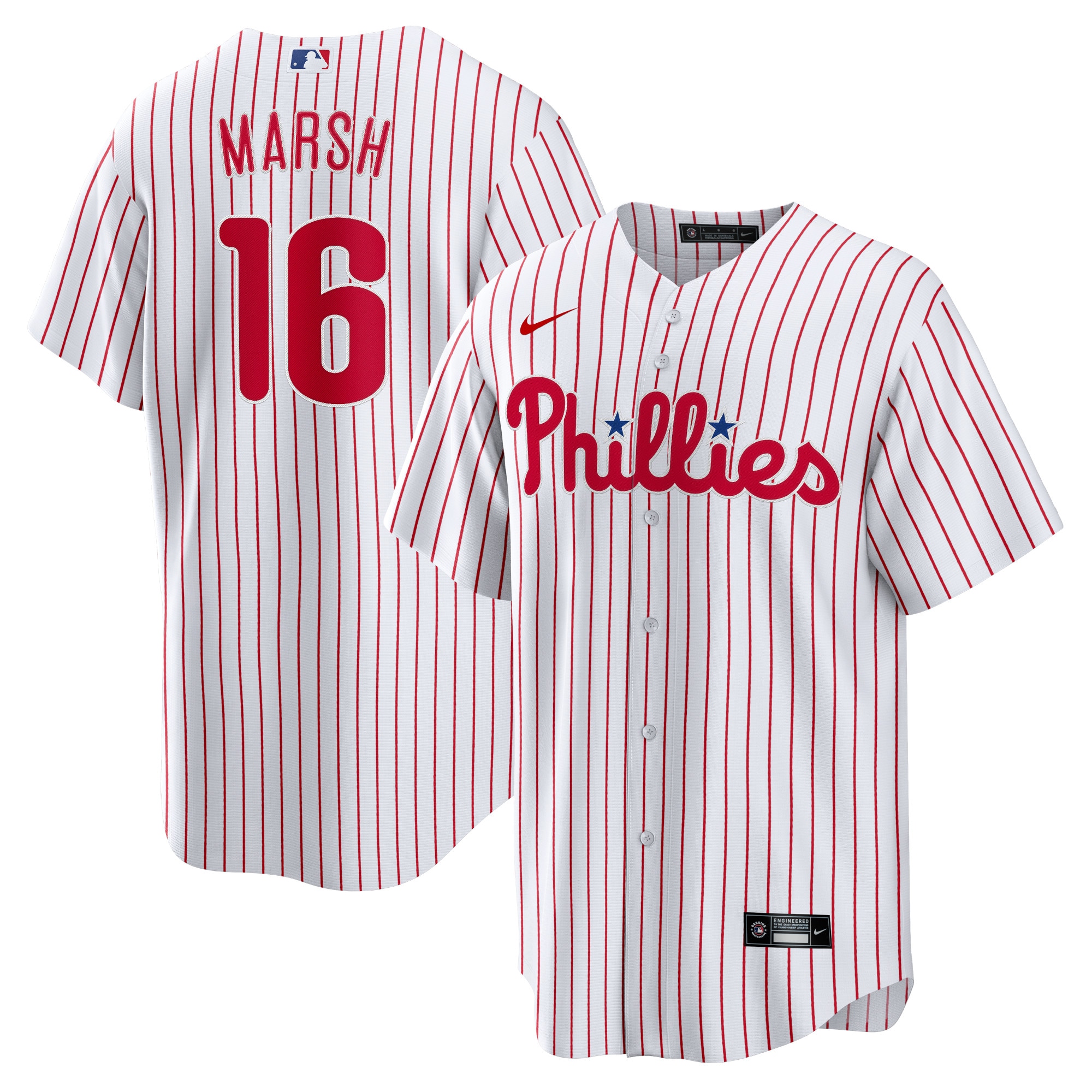 Brandon Marsh Philadelphia Phillies Replica Player Jersey - White
