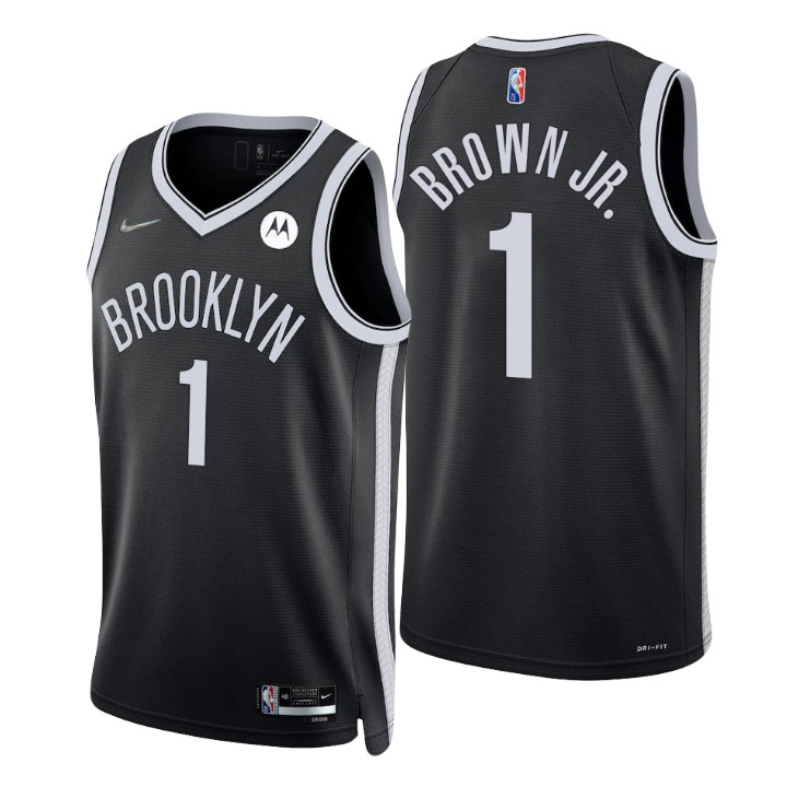 Brooklyn Nets Bruce Brown Jr. 75th Anniversary Diamond Jersey Icon