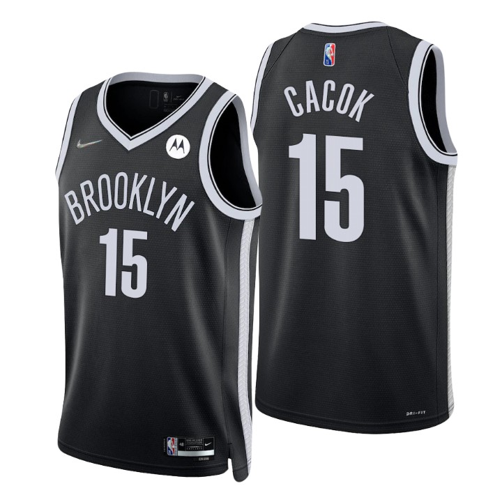 Brooklyn Nets Devontae Cacok 75th Anniversary Diamond Jersey Icon