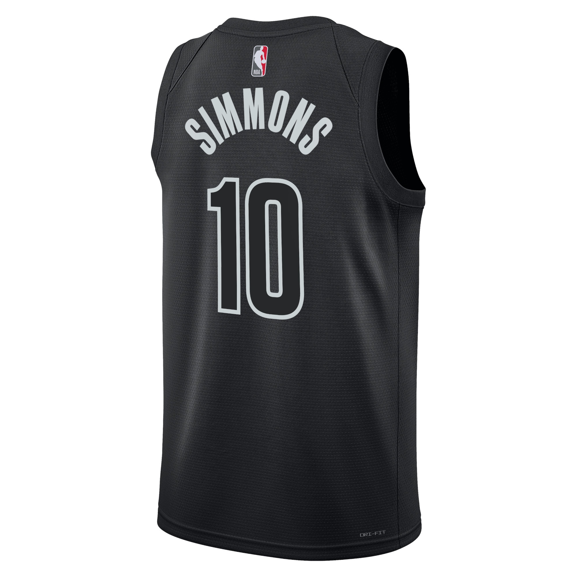 Alternative view of Brooklyn Nets Jordan Statement Edition Swingman Jersey - Black - Ben Simmons - Unisex - JS253 
