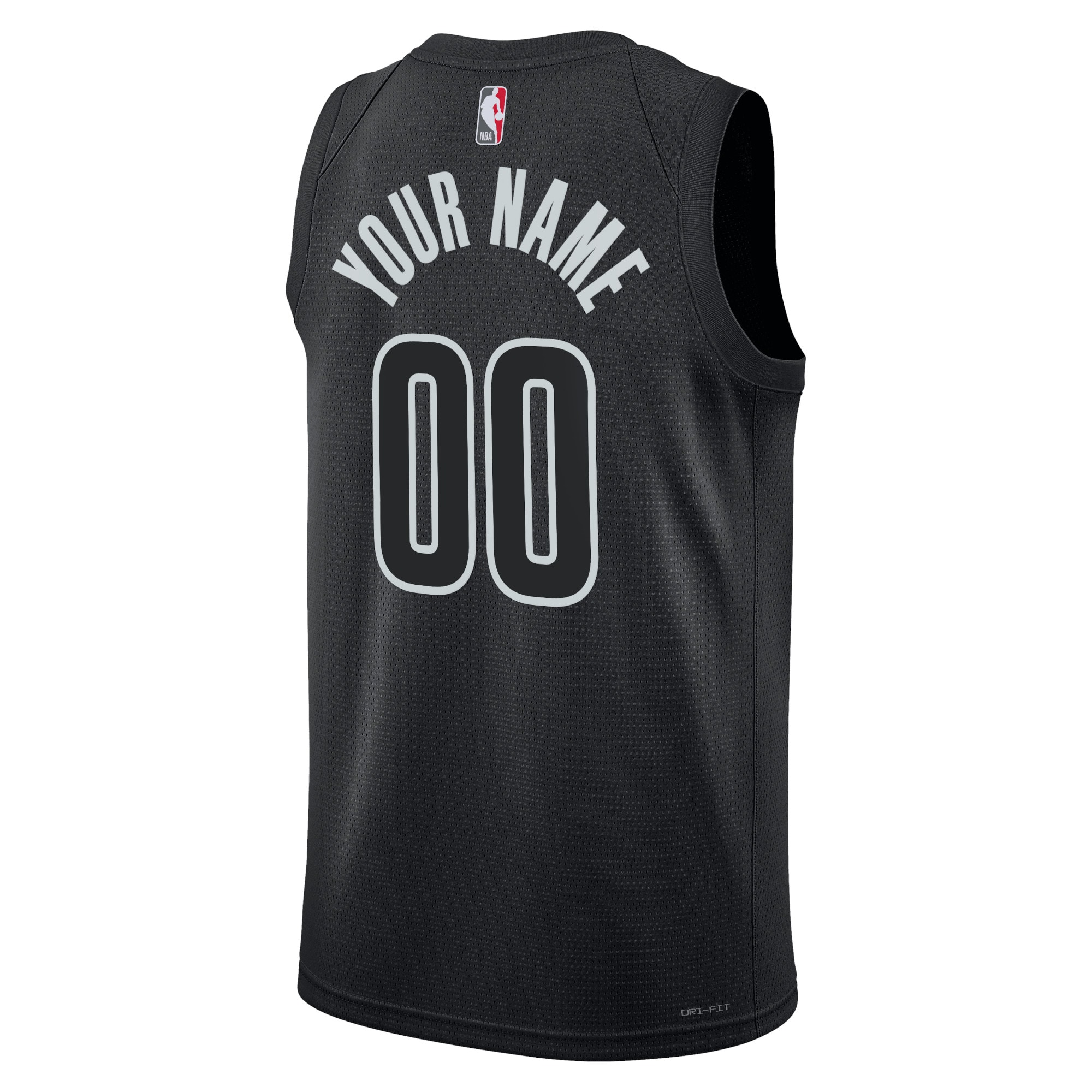 Alternative view of Brooklyn Nets Jordan Statement Swingman Jersey - Custom - Unisex - JS738 