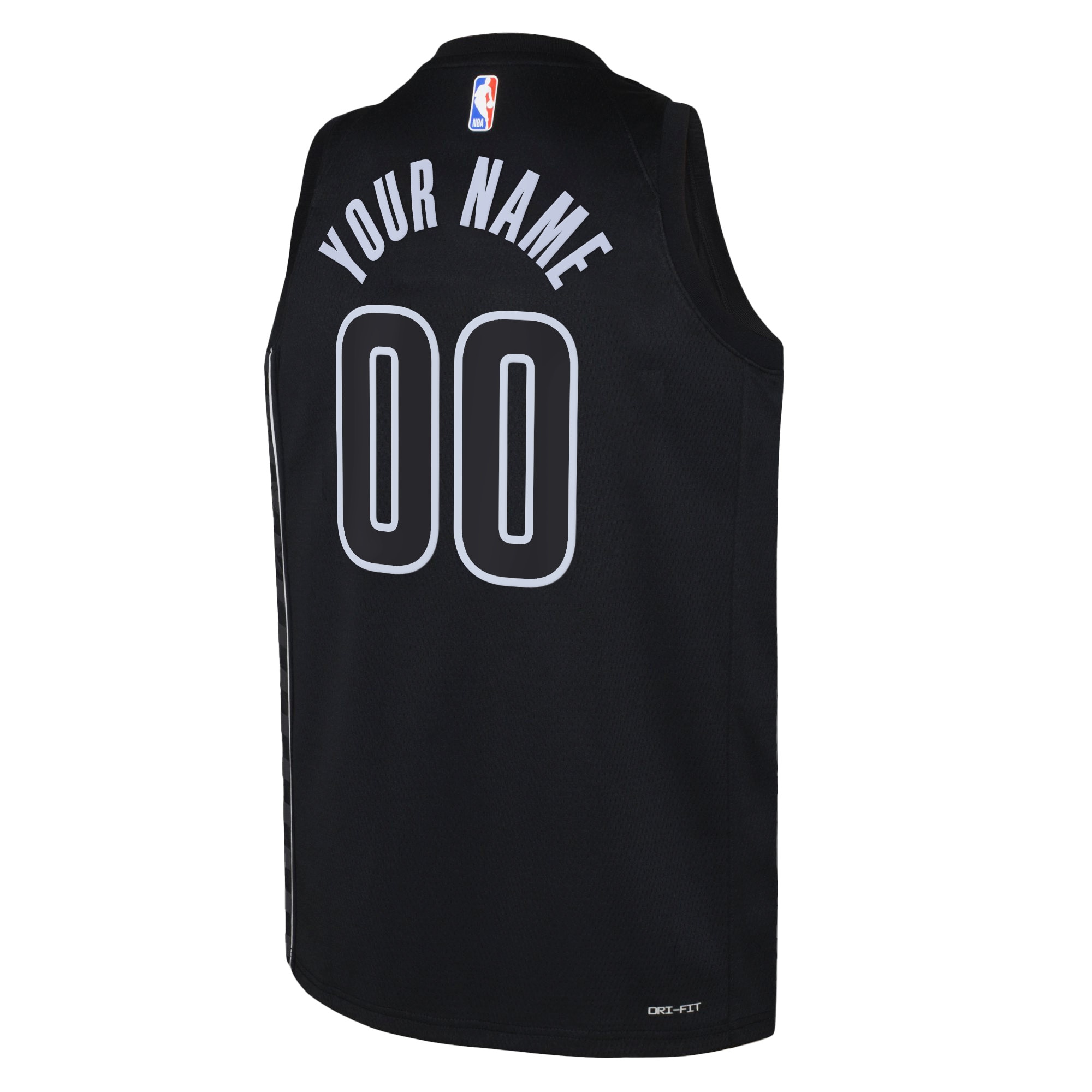 Alternative view of Brooklyn Nets Jordan Statement Swingman Jersey 22 - Custom - Youth - JS559 