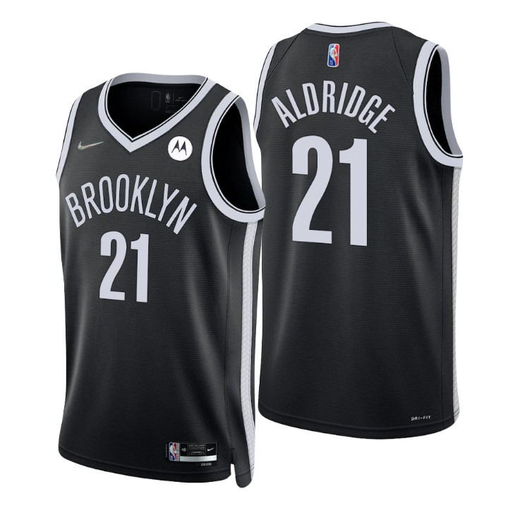 Brooklyn Nets Lamarcus Aldridge 75th Anniversary Diamond Jersey Icon