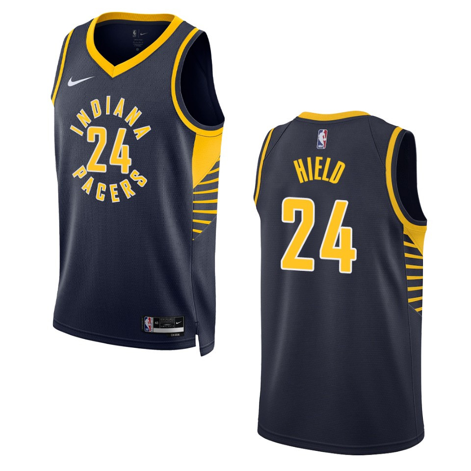 Buddy Hield Navy Icon Edition 2022-23 Indiana Pacers Swingman Jersey