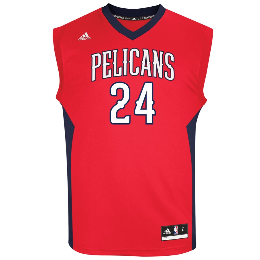 Alternative view of Buddy Hield New Orleans Pelicans Adidas Replica Jersey - Red