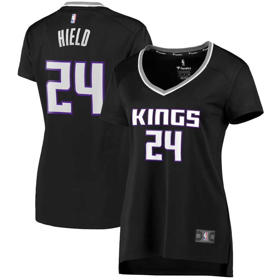 Buddy Hield Sacramento Kings Fanatics Branded Women's Fast Break Player Replica Jersey - Statement Edition - Black
