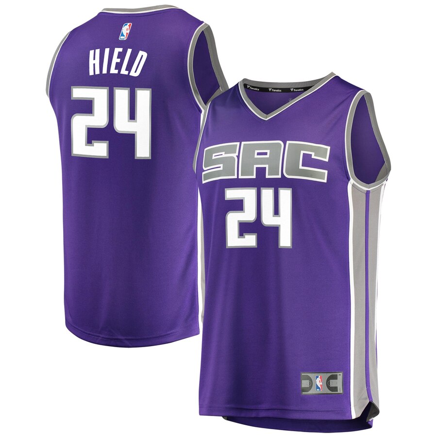 Buddy Hield Sacramento Kings Fanatics Branded Youth Fast Break Replica Jersey Purple - Icon Edition