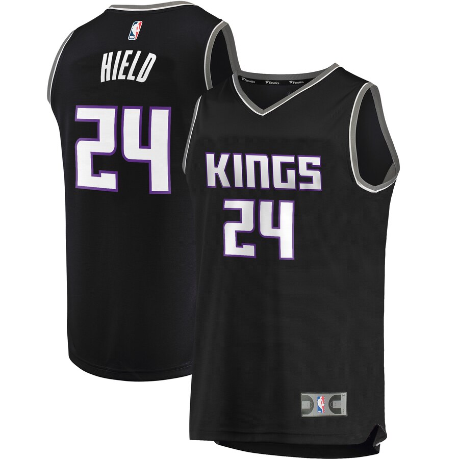 Buddy Hield Sacramento Kings Fanatics Branded Youth Fast Break Replica Player Jersey - Statement Edition - Black