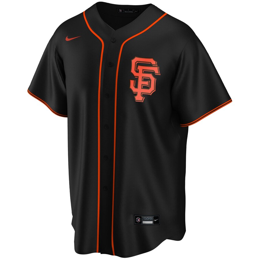 Alternative view of Buster Posey San Francisco Giants Alternate 2020 Replica Player Jersey ÃƒÂ¢Ã¢â€šÂ¬Ã¢â‚¬Å“ Black