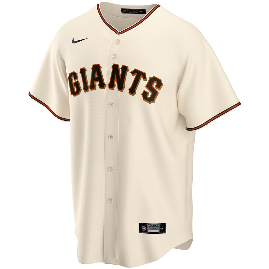 Alternative view of Buster Posey San Francisco Giants Home 2020 Replica Player Jersey ÃƒÂ¢Ã¢â€šÂ¬Ã¢â‚¬Å“ Cream