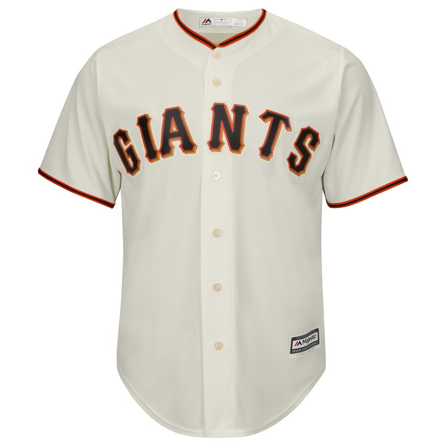 Alternative view of Buster Posey San Francisco Giants Majestic Cool Base Player Jersey - Cream