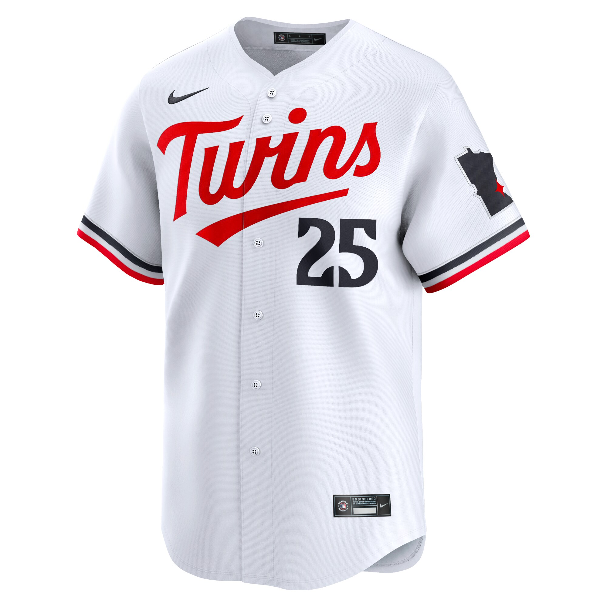 Alternative view of Byron Buxton Minnesota Twins Home Limited Player Jersey - White