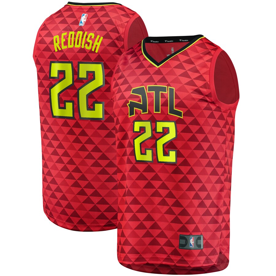 Cam Reddish Atlanta Hawks Fanatics Branded Fast Break Replica Jersey Red - Statement Edition