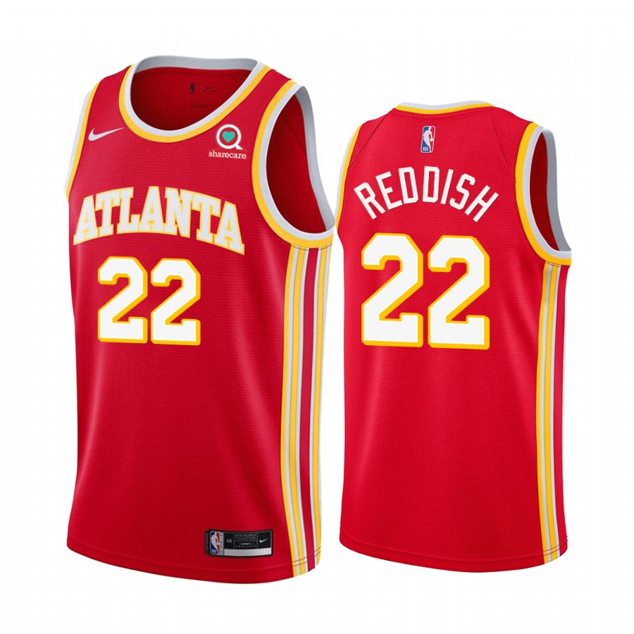 Cam Reddish Atlanta Hawks Red Icon Edition 2020-21 Jersey