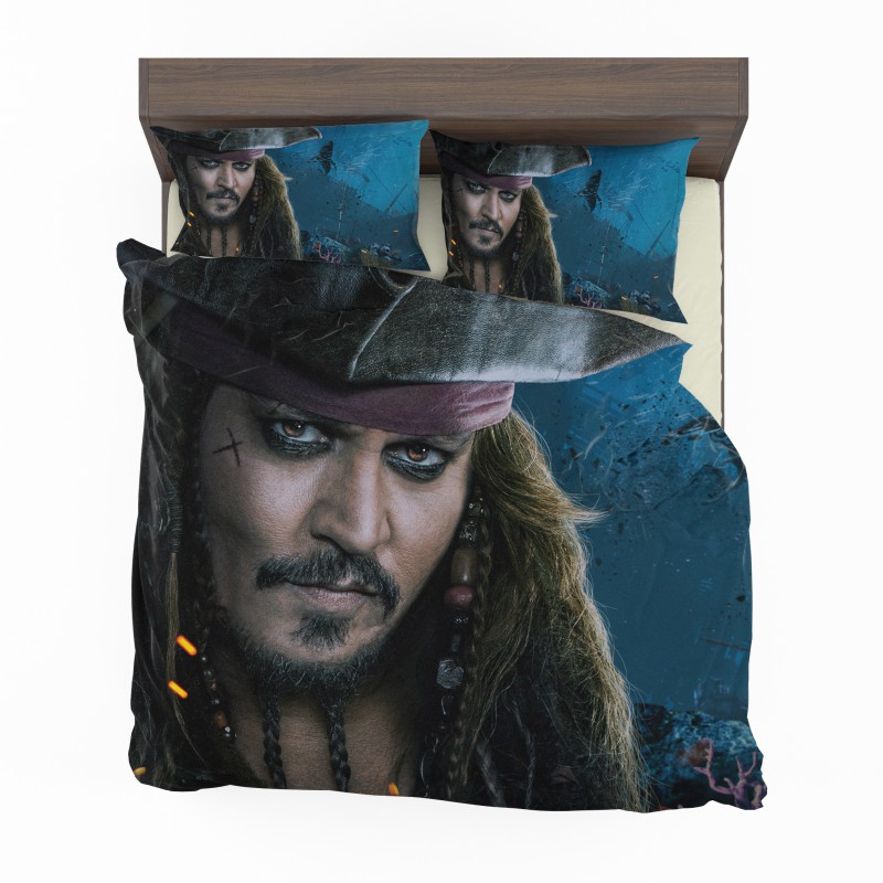 Alternative view of Captain Jack Sparrow Johnny Depp Bedding Set - Custom Bedding Set