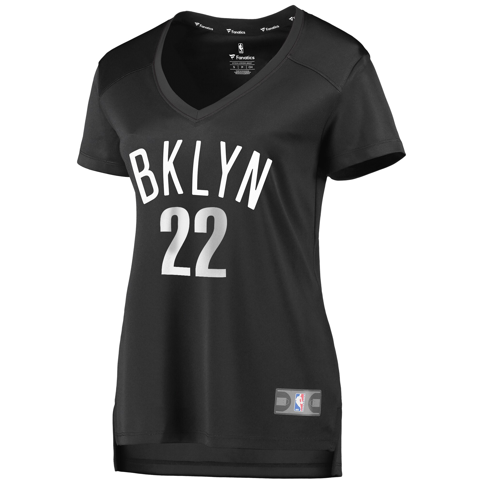Alternative view of Caris Levert Brooklyn Nets Fanatics Women's Fast Break Player Jersey - Statement Edition - Black